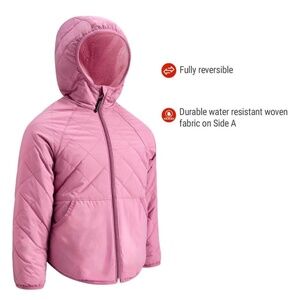 BRAND NEW girl youth ripzone ripley rvs sherpa reversible jacket size M